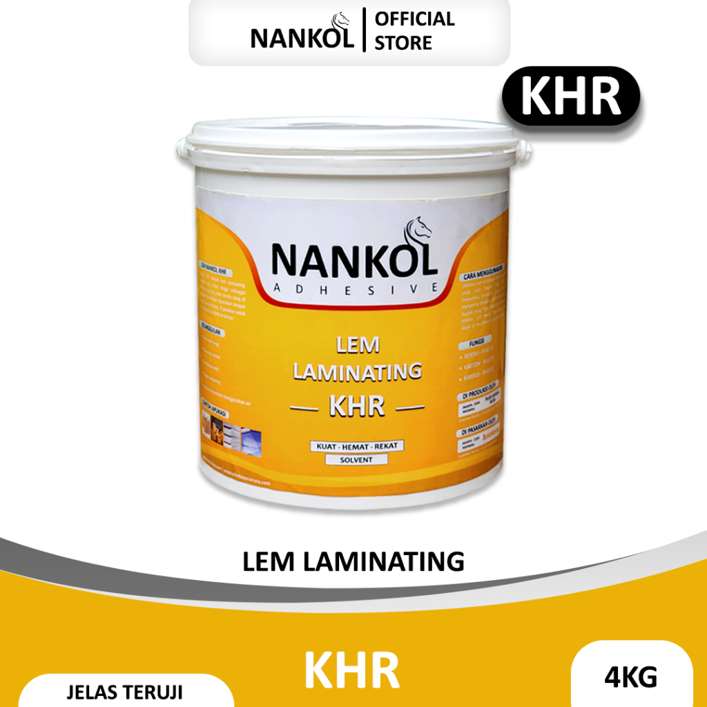 

Nankol KHR 4KG - Lem Laminating
