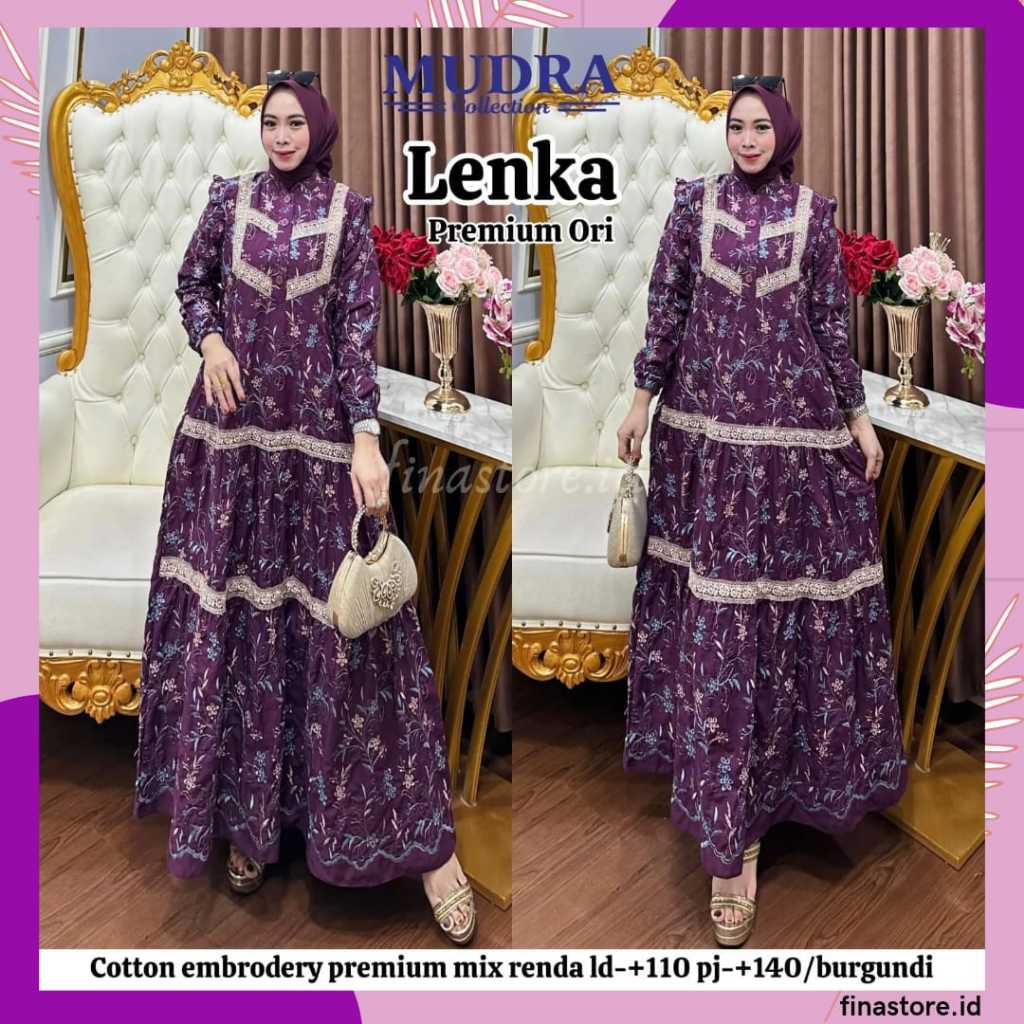 Gamis Mudra Collection / Gamis Terbaru / Gamis Wanita / Gamis Premium / Gamis Pesta / One Set / Sete
