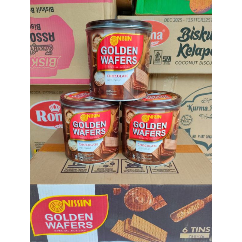 

nissin golden wafers