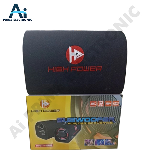 HIGH POWER 777 Series Speaker 10 inch Bluetooth Subwoofer AC / DC Free Mic