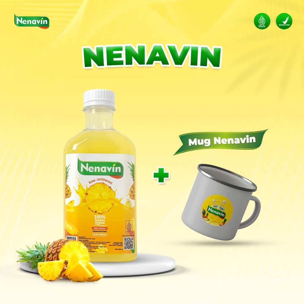 

Nenavin Cuka Nanas Efektif Mengurangi Kadar Gula Darah yang Tinggi Original 100% 1 Botol