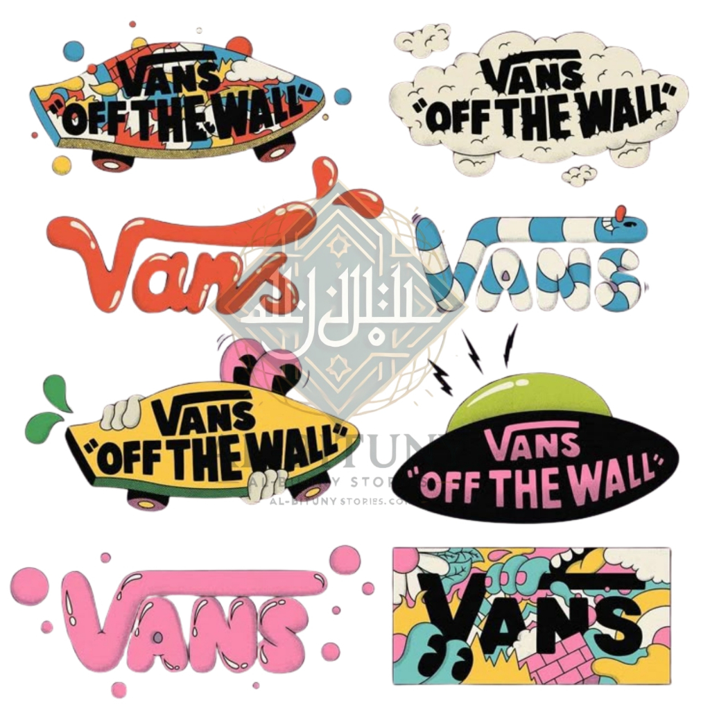 

Stiker Pack Hight Quality - Vans Off The Wall Logo Stiker Kain