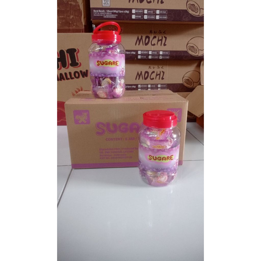 

(Toples) SUGARE / Permen Jelly Aneka Rasa Buah 300gr