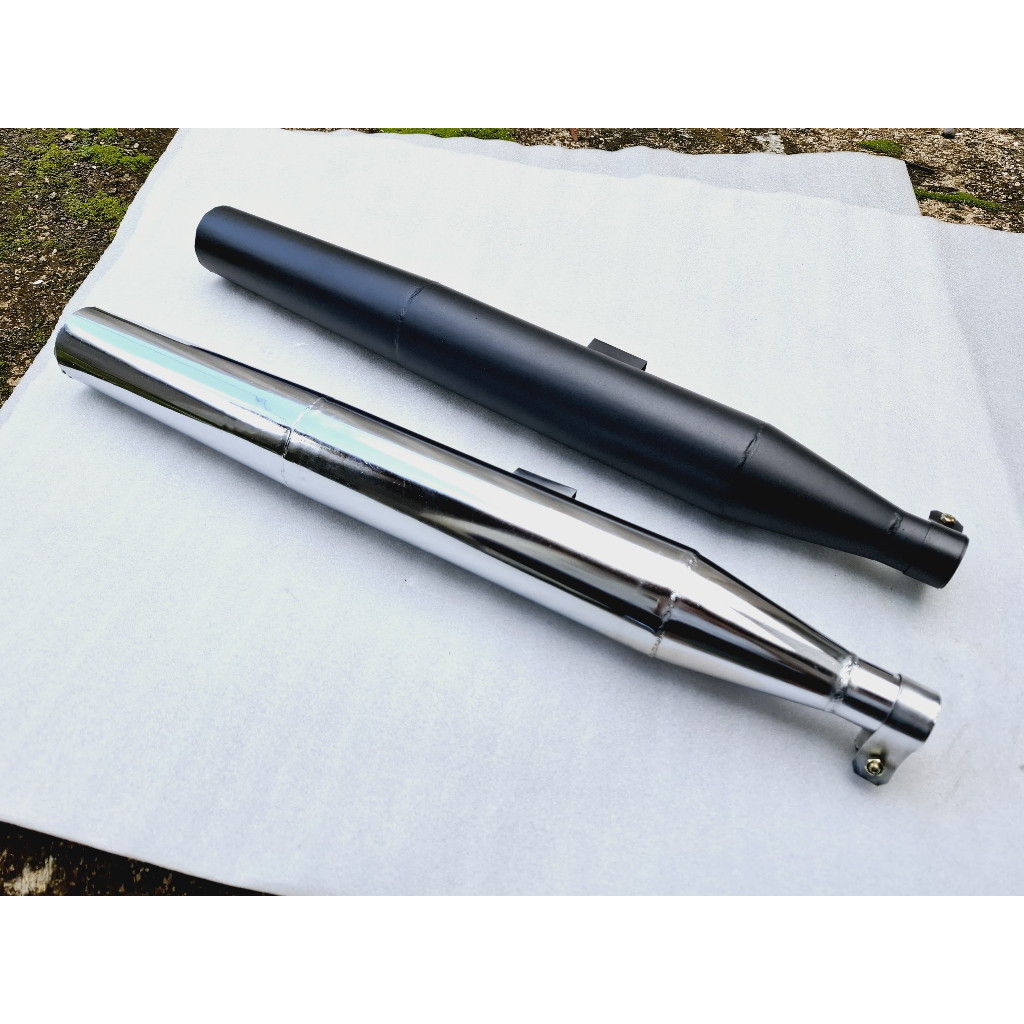 Knalpot Harley Davidson Bobber Motor Custom Japstyle Cferacer Chopper PNP Tiger Scorpio Thunder