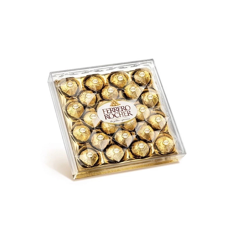 

[100% ORIGINAL] FERRERO ROCHER/FERERO ROCER/COKELAT HAZELNUT/HAMPERS COKLAT PREMIUM ITALY 24 pcs T24 Exp Masih lama !! PROMO HALAL!!