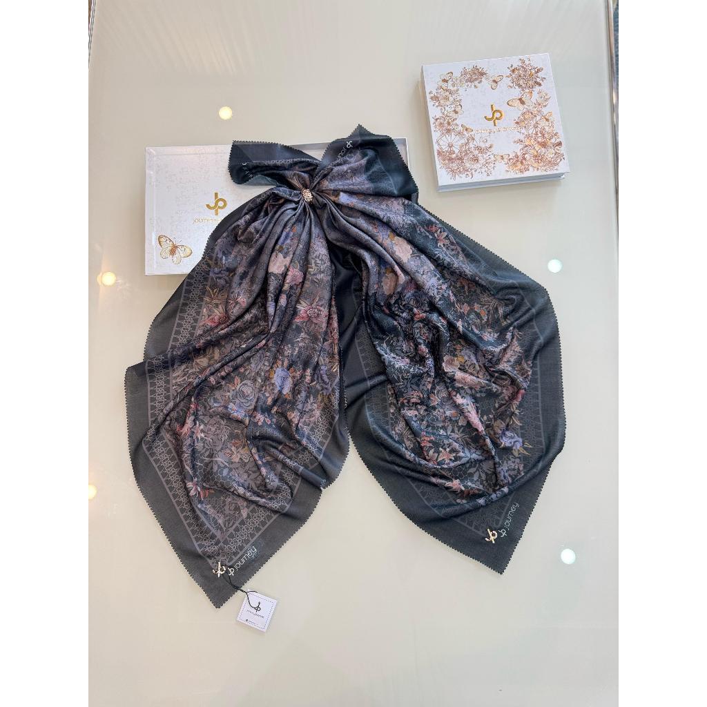 Kerudung Hijab Journey Motif Gema Segiempat Terbaru