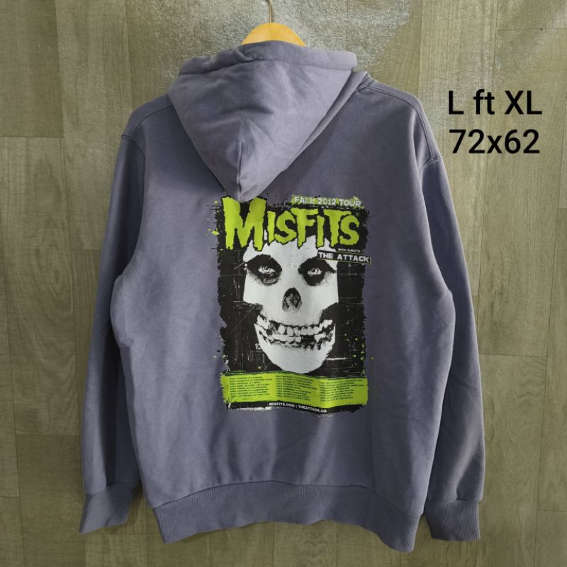 Hoodie Top Ten Misfits Second Original 100%