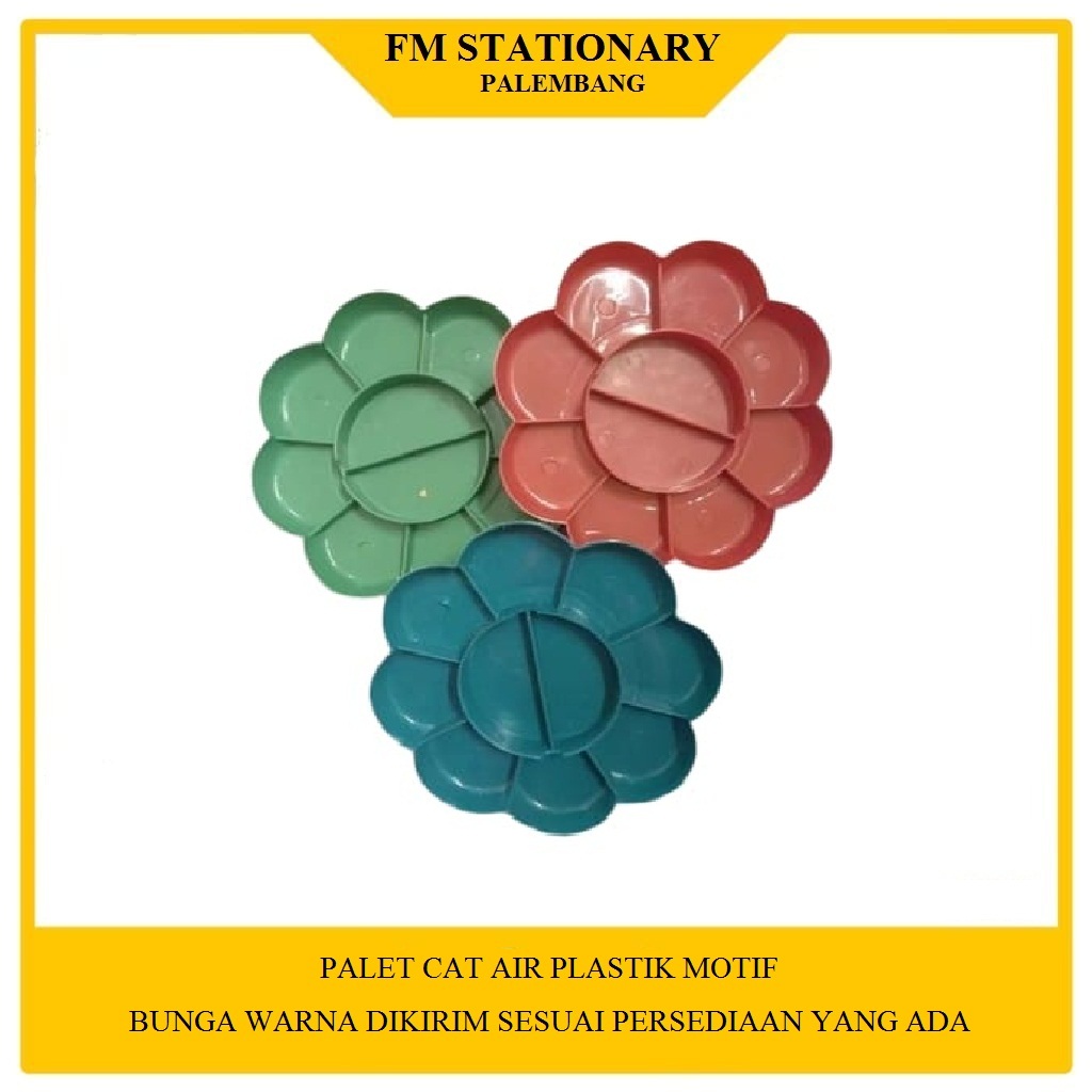 

Palet Cat Air Plastik Motif Bunga