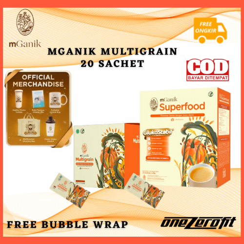 

Mganik Multigrain Superfood 500 Gram 20 Sachet M ganik M-Ganik Minuman Sereal Gula Darah Diabetes