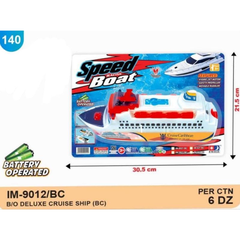 Kapal Pesiar Mainan Free Baterai