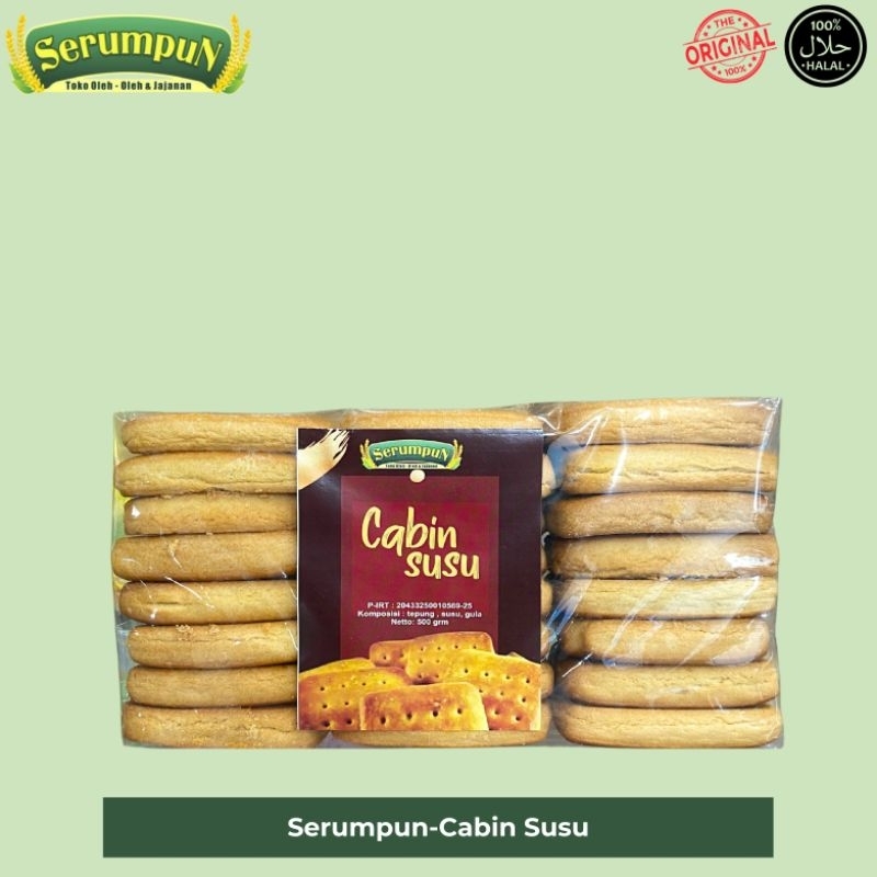 

Cabin Susu Serumpun | Cabin Susu | Makanan Ringan | Snack | Biskuit Cabin | Oleh-oleh Makassar