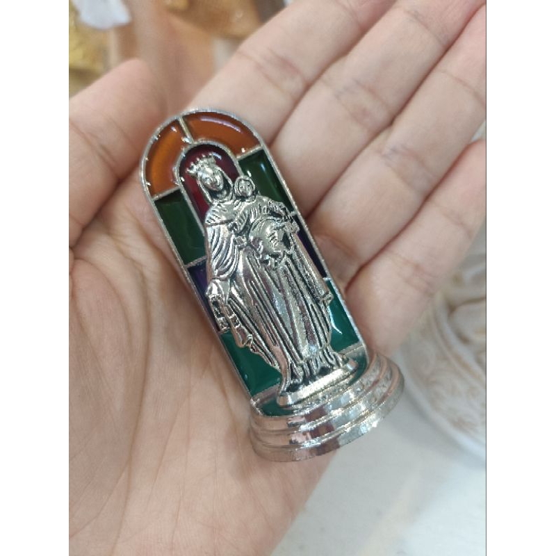 Pajangan Maria Karmel Jendela 7cm M2/148 (8443) - Pajangan Jendela Maria Karmel - Patung Mini Maria 