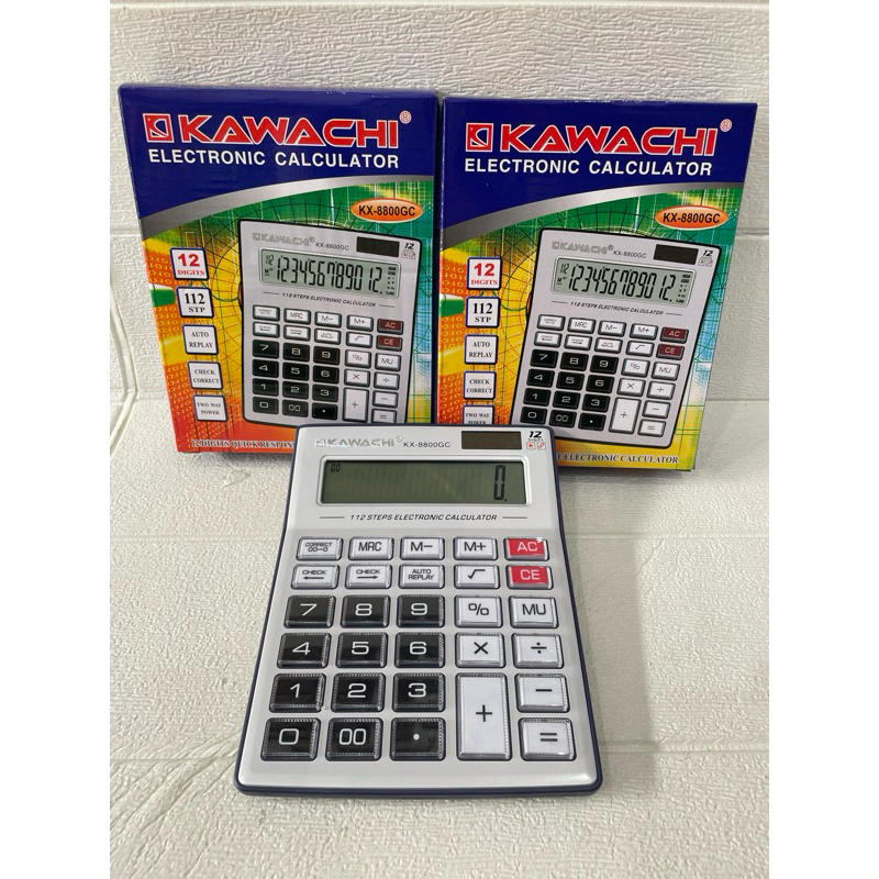 

Kalkulator Kawachi 12 Digits KX 8800 GC