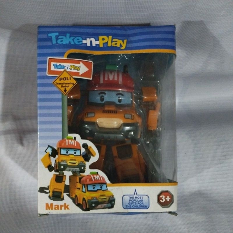 action figure robocar poli mark