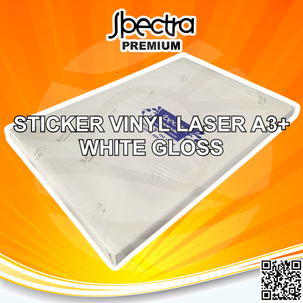

Spectra Sticker Vinyl Digital Print Laser Toner A3+ Label Stiker Anti Air - PACK
