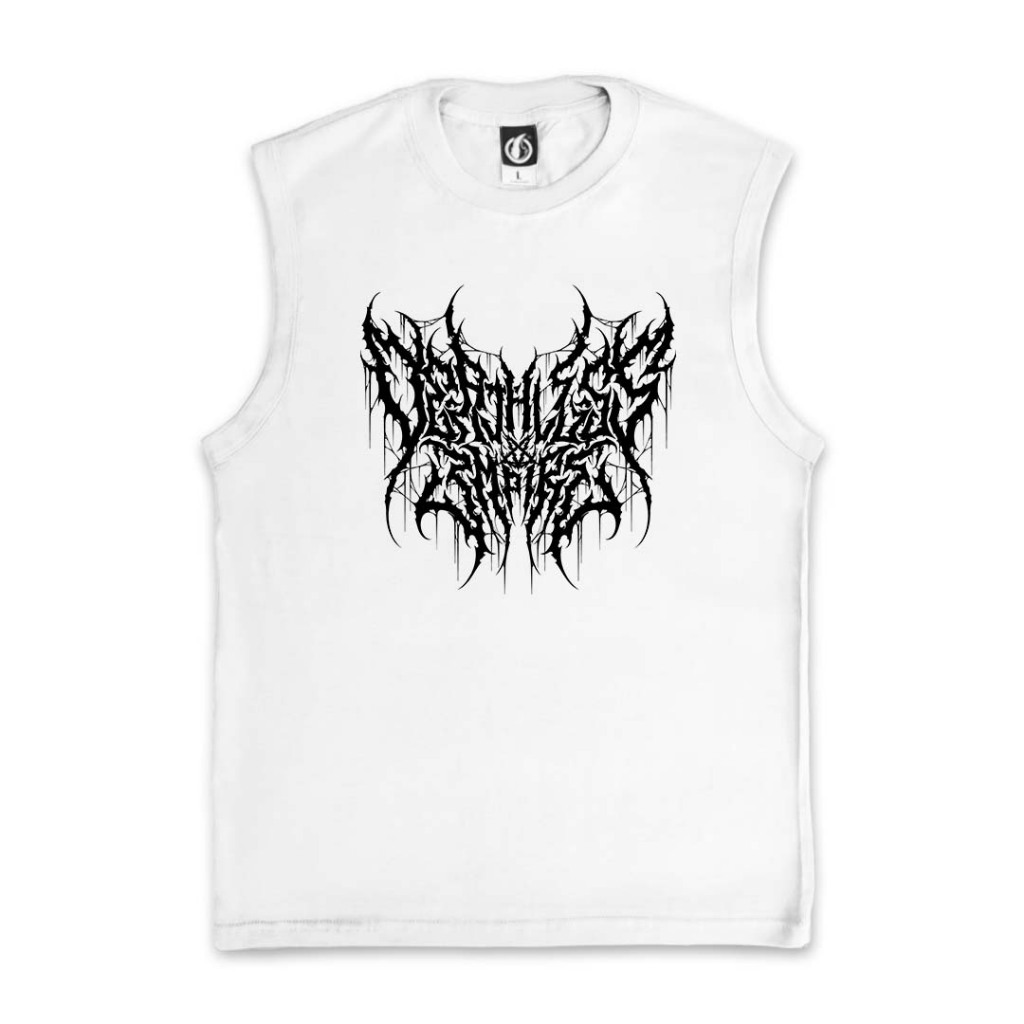 DEATHLESS KAOS SINGLET | SL DAGAL | PUTIH | TANKTOP | SINGLET SERIES