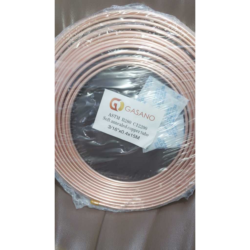 PIPA TEMBAGA 3/16 1 ROLL 15 MTR