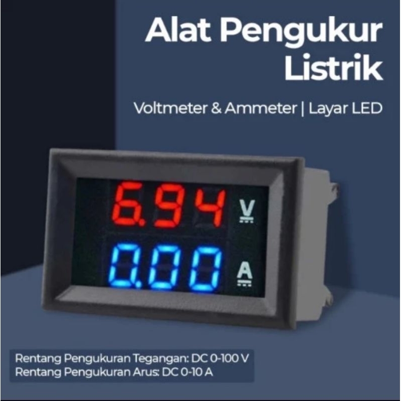 voltmeter ammeter DC volt meter ampere meter DSN-VC288