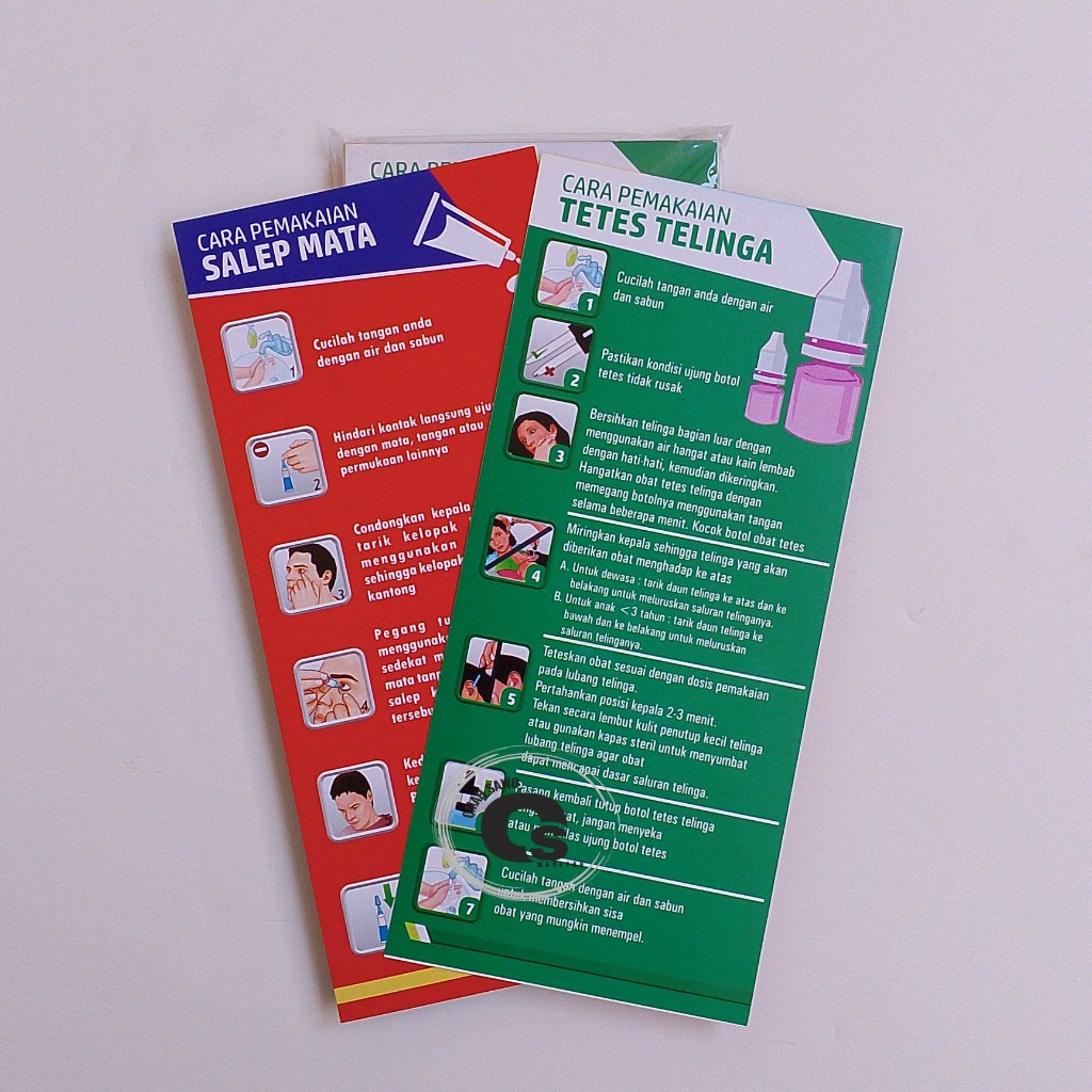 

Flyer Cara Pemakaian Salep Mata dan Tetes Telinga - Edukasi PIO - Apotek - Farmasi