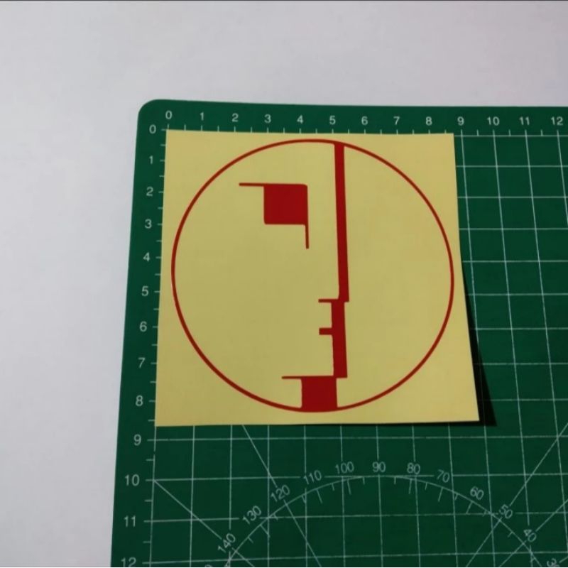 

stiker cutting bauhaus