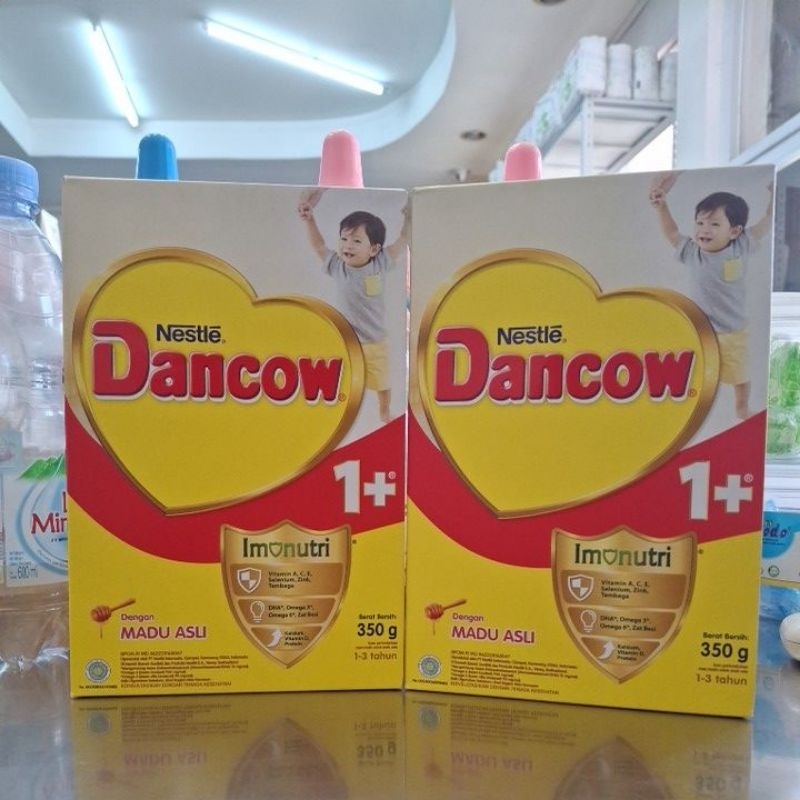 

PAKET HEMAT!! 2x NESTLE DANCOW 1+ 350G MADU & VANILLA