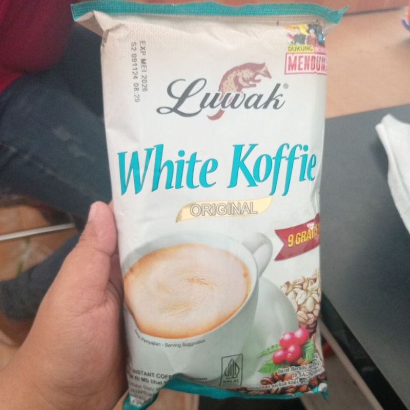 

luwak white koffie original pack isi 9 / 9 gratis 1 random