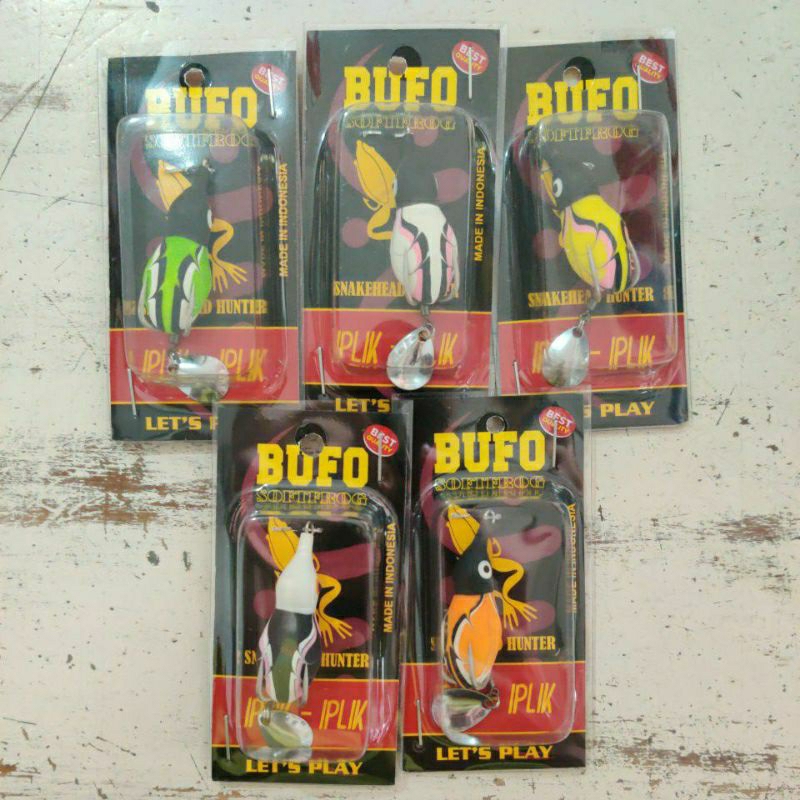 UMPAN CASTING SOFTFROG BUFO KONIN 3.5 CM