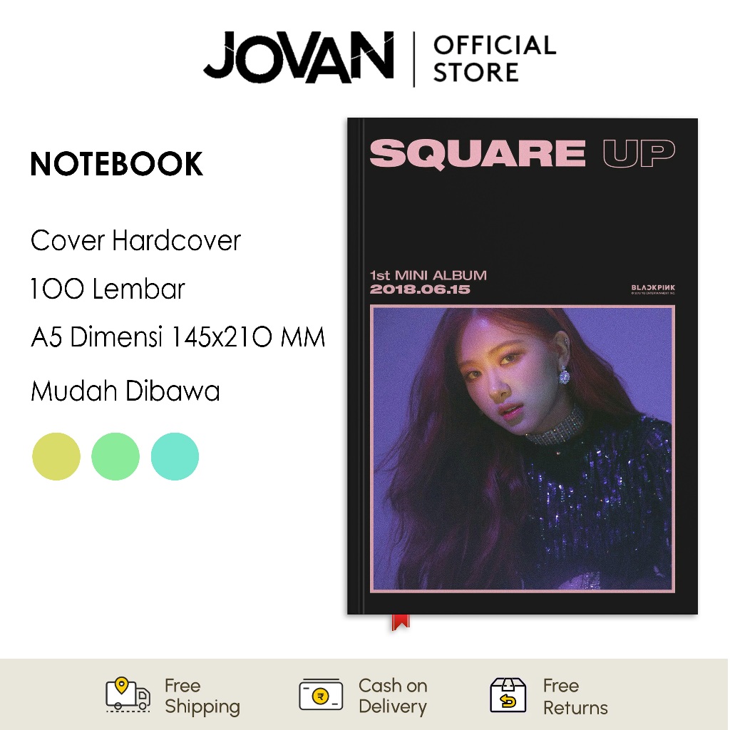 

Notebook Hardcover Custom Black Pink 2 Buku Tulis Catatan Note Agenda Planner Jurnal Diary Notebook Anime