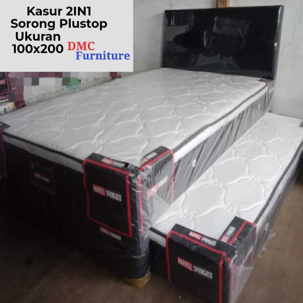 Kasur Springbed Plustop Perdana sorong 100x200 Kasur 2in1 Kasur anak kasur Tingkat Kasur Murah Bandu