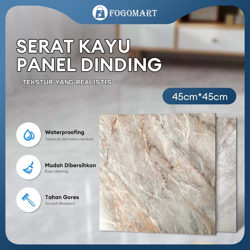 Stiker Lantai Dinding Marmer Vinyl 45x45/30x30cm Vinil Sticker Lantai Marbel Granit lantai granit