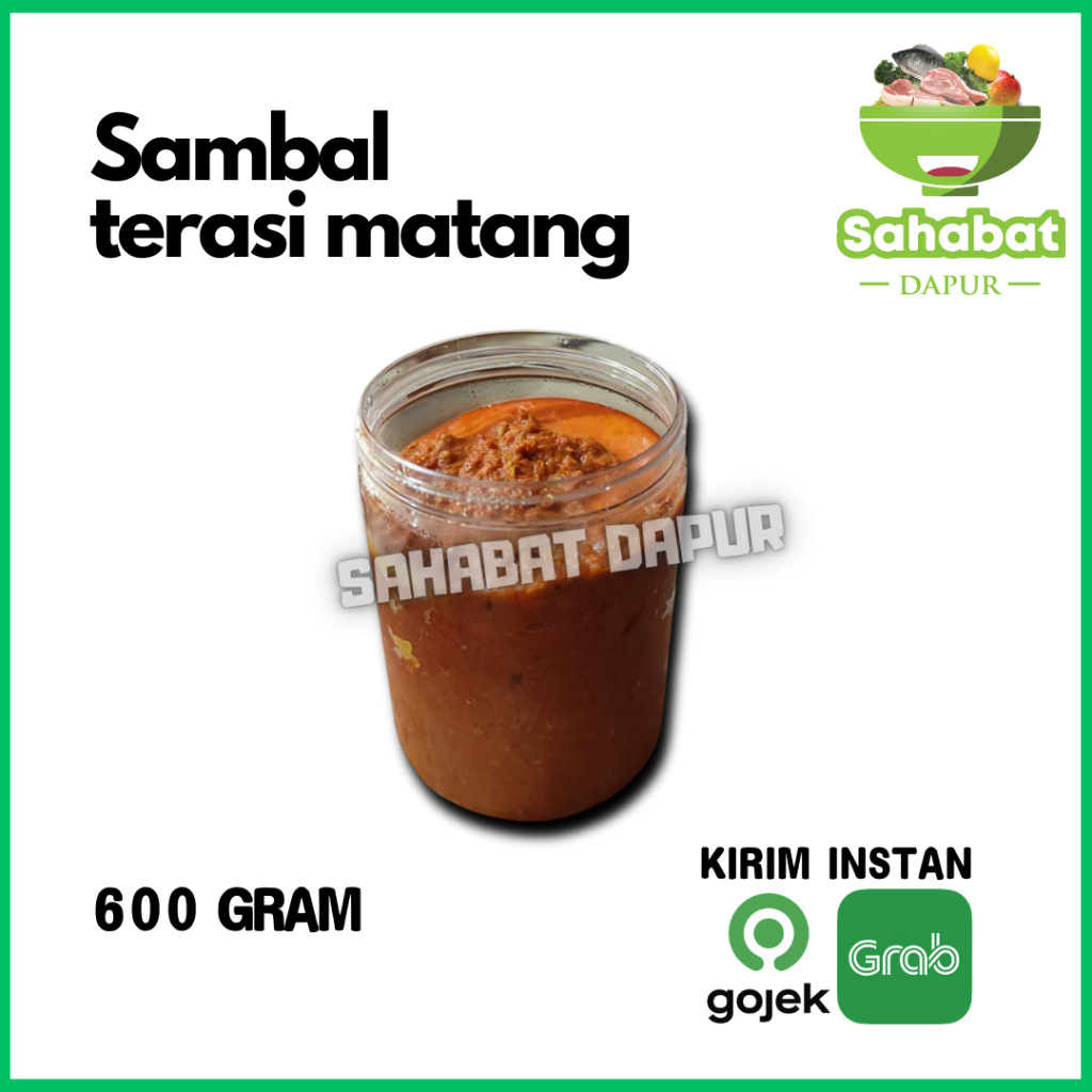 

Sambal Terasi Matang 600gr - Sahabatdapur
