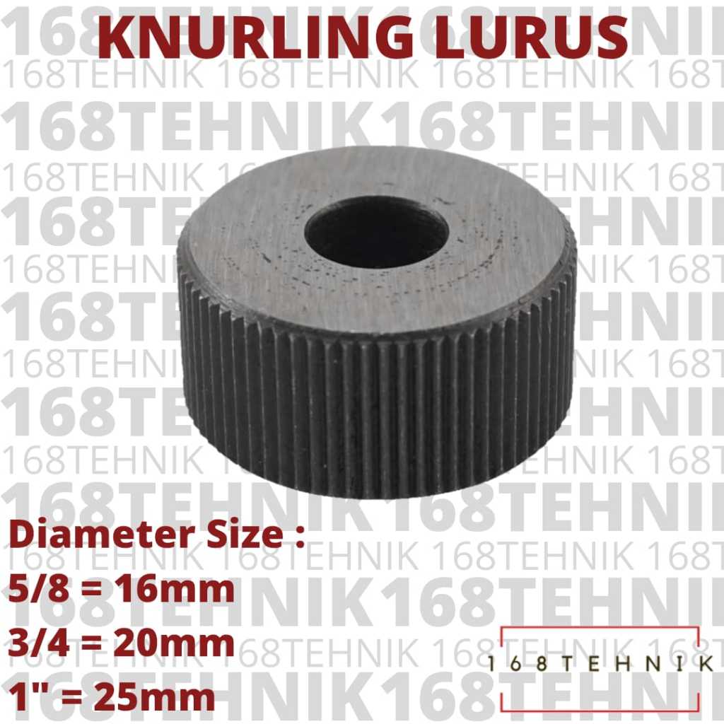 MATA KNURLING LURUS / MATA KARTEL / RODA KNURLING LURUS / KNURLING LURUS KASAR / KNURLING LURUS HALU