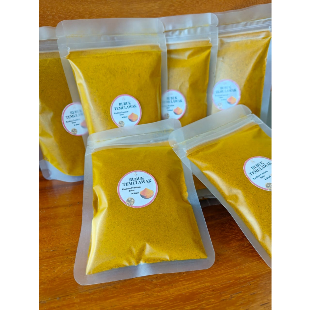 

Temulawak Bubuk Organik 100% Murni Tanpa Campuran