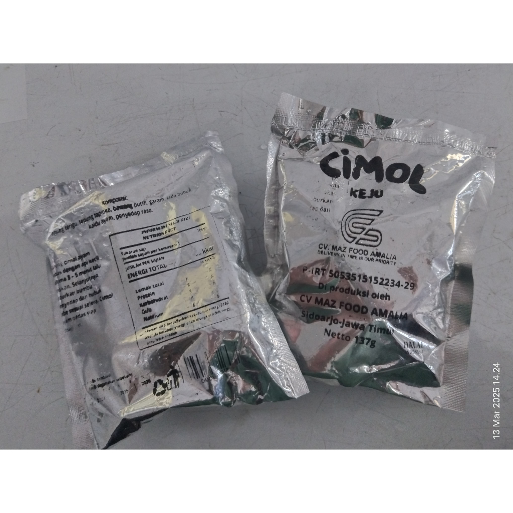 

cimol keju cimol ayam suwir (isi 20)