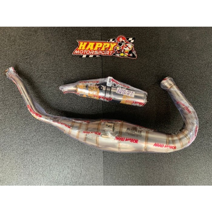 Knalpot AHAU Racing Fullset Ninja 150 R 41 Cobra