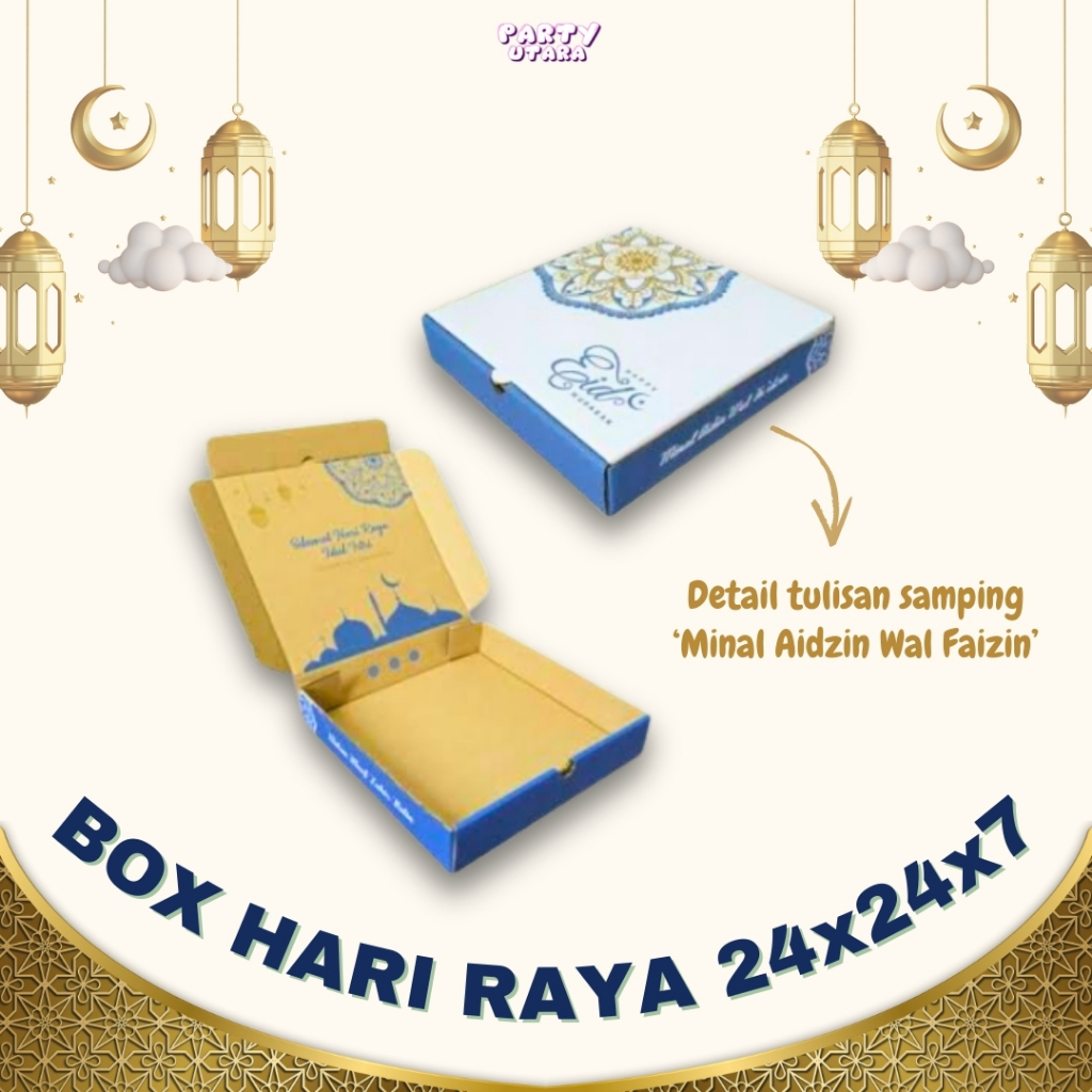 

BOX HARI RAYA UKURAN 24x24x7/BOX HAMPERS/KOTAK HAMPERS/KOTAK HARI RAYA
