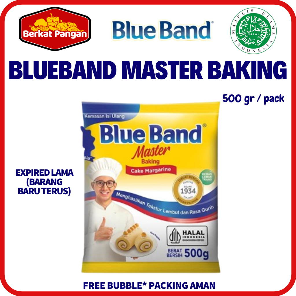 

Blue Band Master Cake Margarine Pouch 500gr