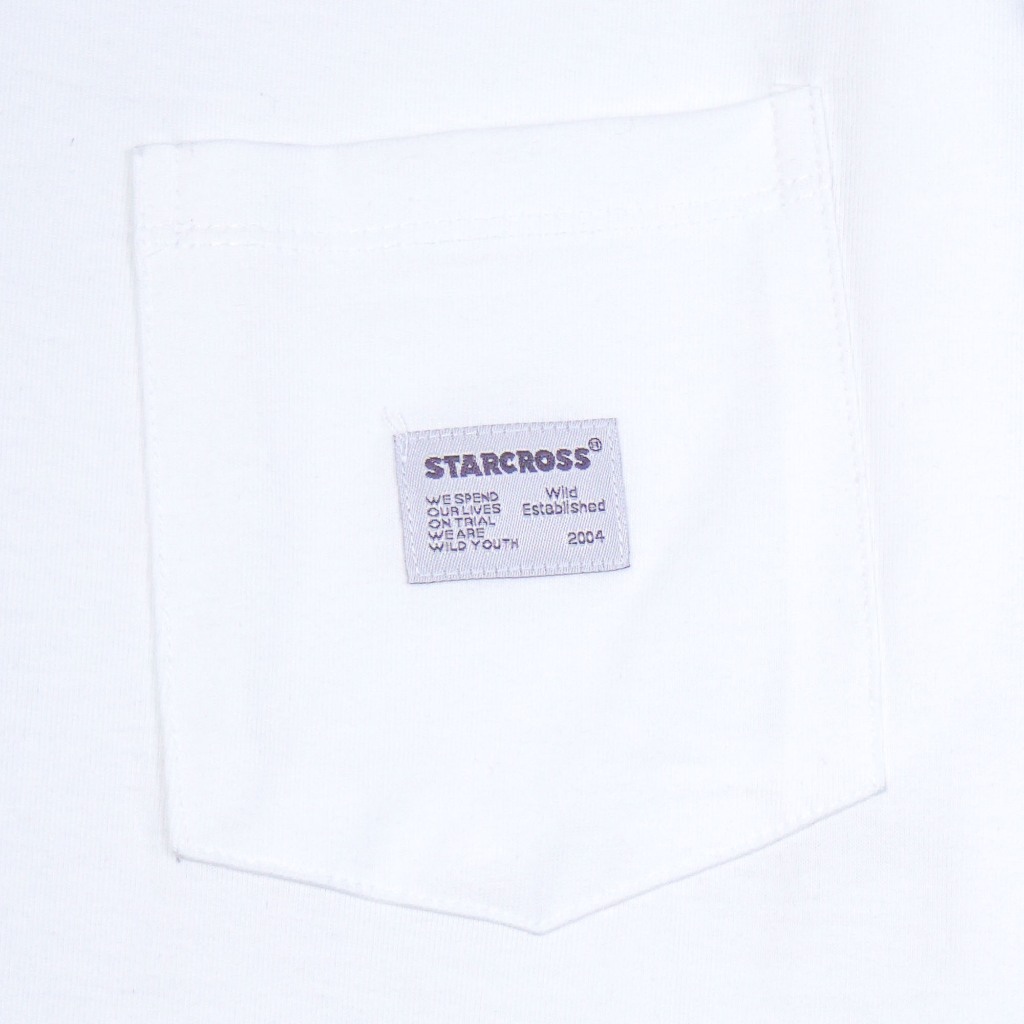 STARCROSS Pocket Tees - PLB 125 - White