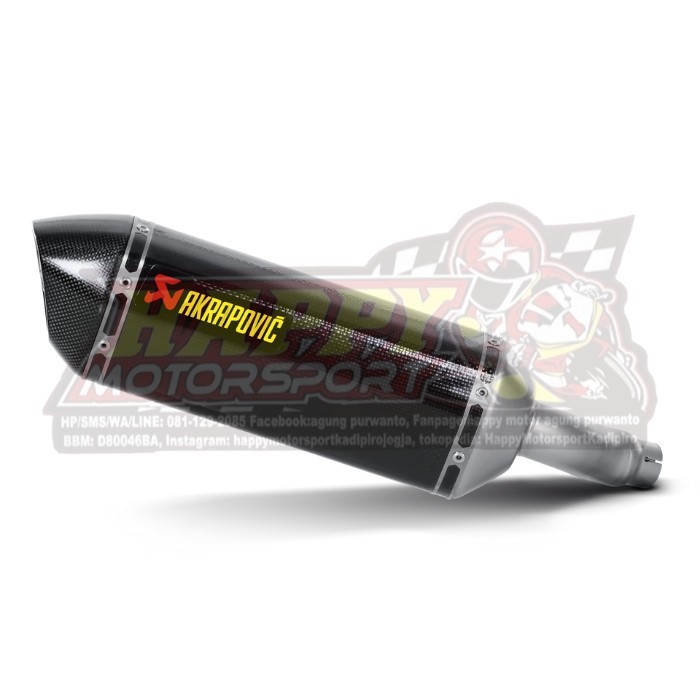 Knalpot Akrapovic Ninja 250 Fi / 300 Carbon Slip On Original