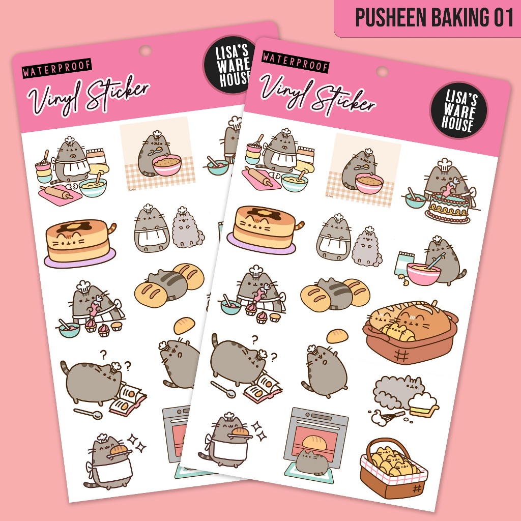 

Sticker Vinyl Pusheen Baking Volume 01