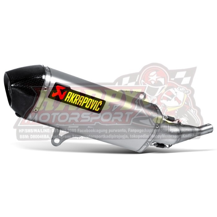 Knalpot Akrapovic Yamaha XMax Slip On Original
