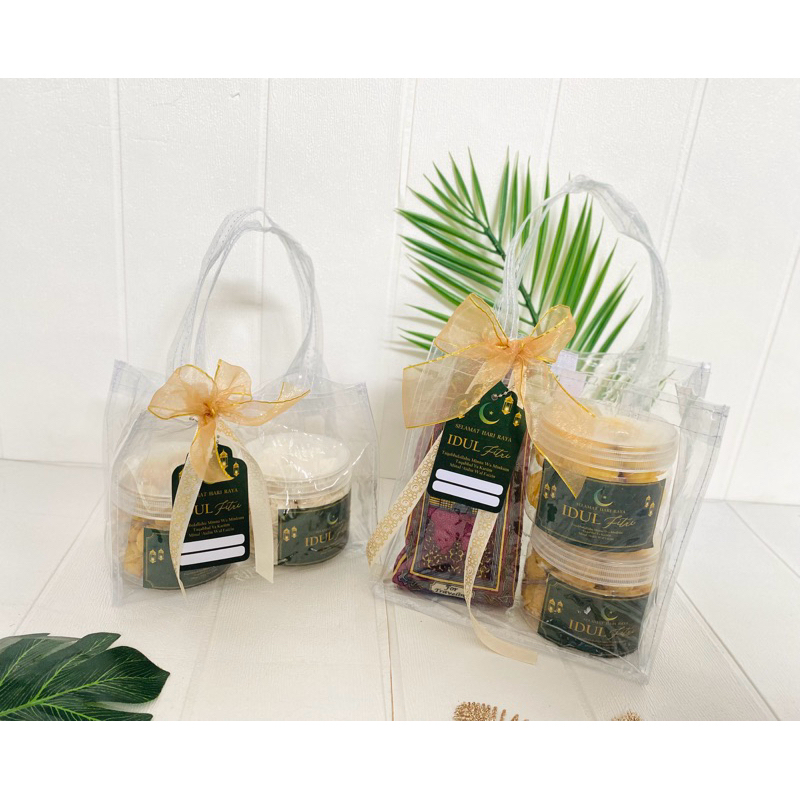 

HAMPERS CLEAR BAG LEBARAN AESTHETIC