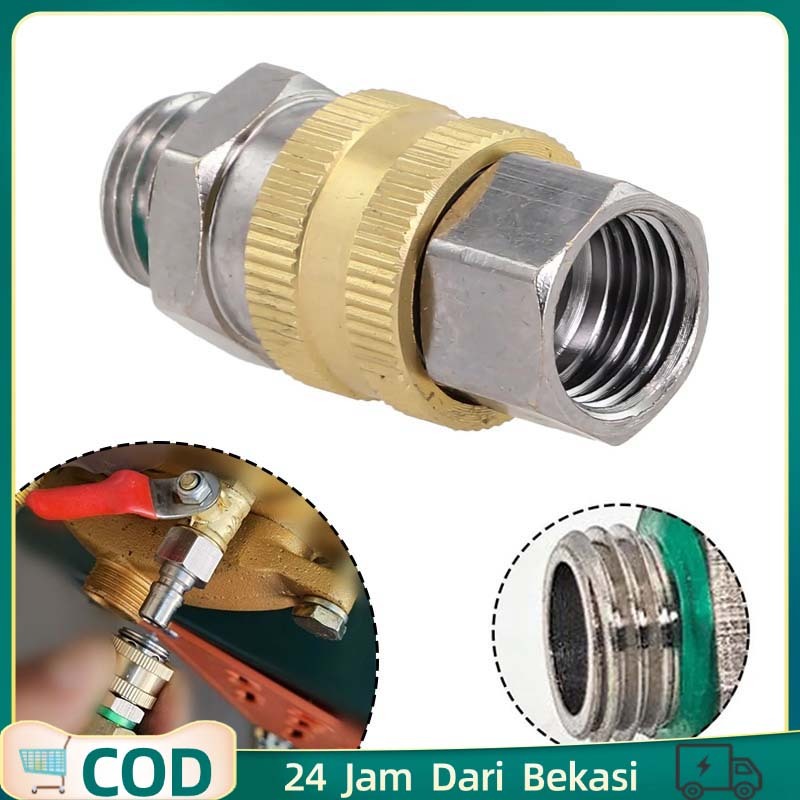 Konektor Anti Kusut Putar 360 / Connector Swivel Selang /Selang Steam Kompresor Anti Kusut Drat
