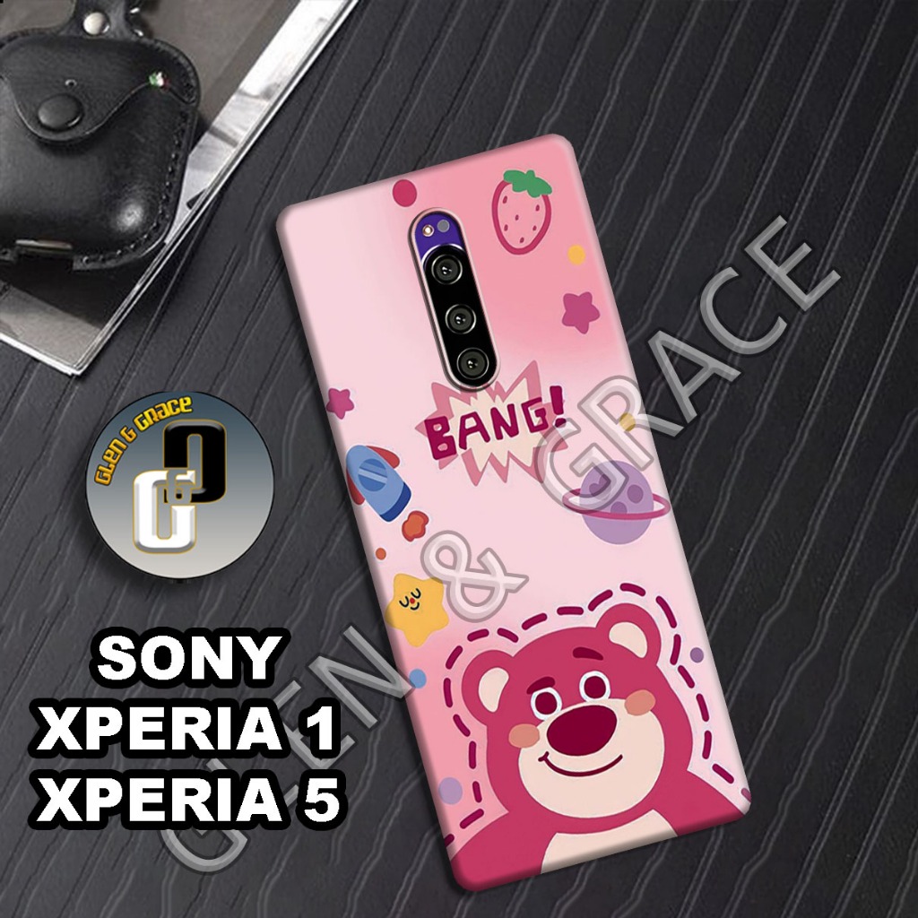G37 - Case SONY XPERIA 1 - Bahan karet lentur - Motif CUTE - Softcase SONY XPERIA 5 - Silikon lentur