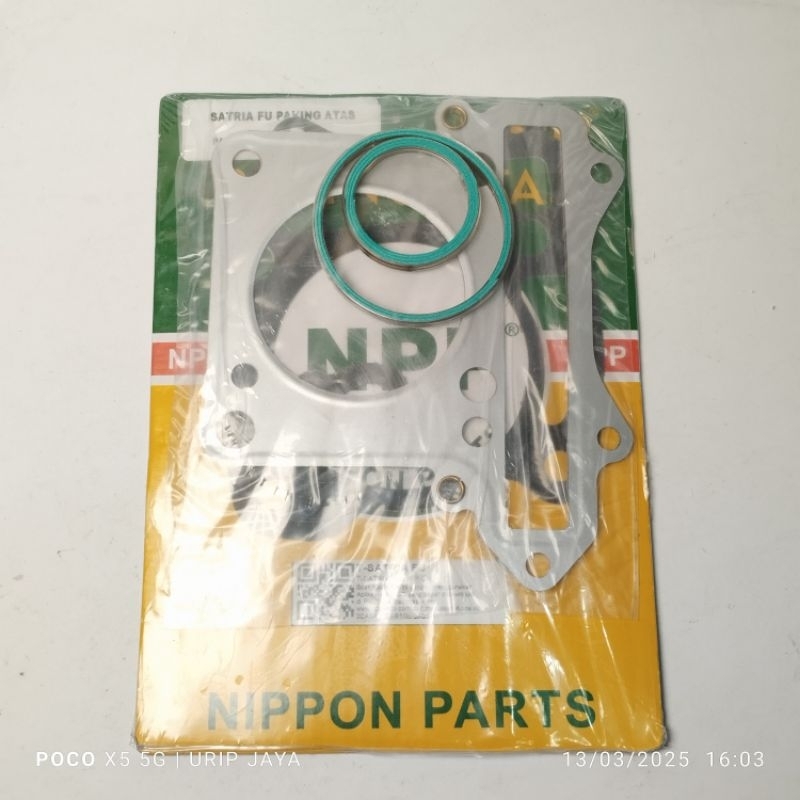 Top set Satria FU 150 karbu NPP