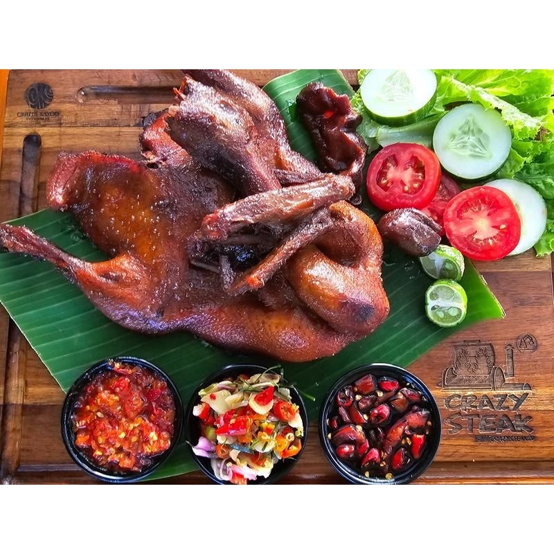 

bebek goreng asap ubud smokey duck @ubudsmokeyduck