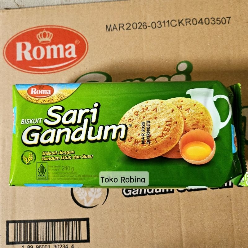 

Roma Sari Gandum Biskuit 240 gr