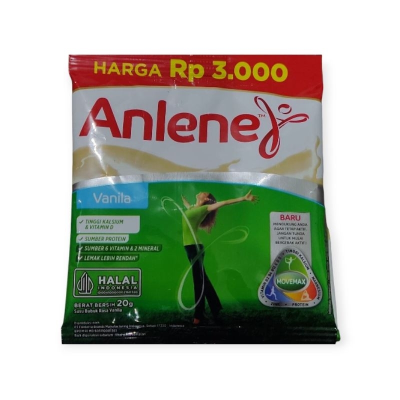 

Susu Anlene 10 x 20 g Menjaga Kesehatan Tulang