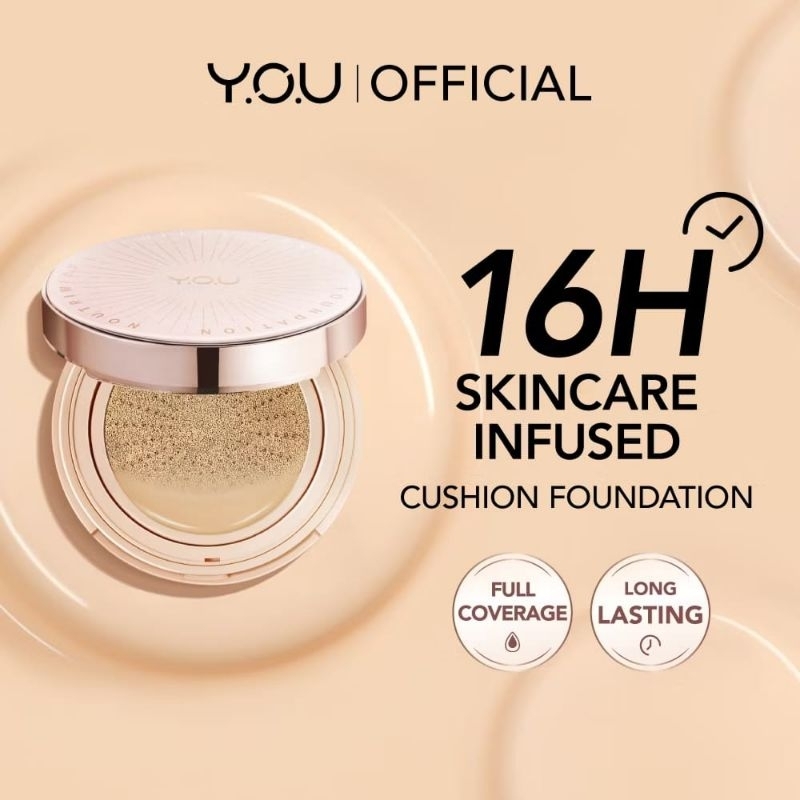 Y.O.U y.o.u - NOUTRIWEAR+ FLAWLESS CUSHION FOUNDATION - NoutriWear+ Flawless Cushion Foundation