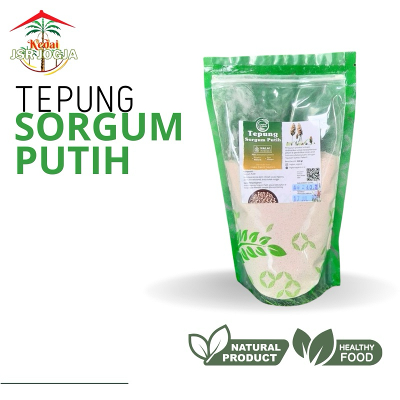 

Lingkar Organik Tepung Sorgum Putih 500 GR